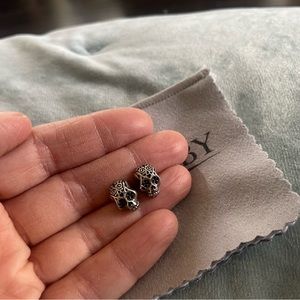 King Baby Studio Sterling silver earrings Skulls